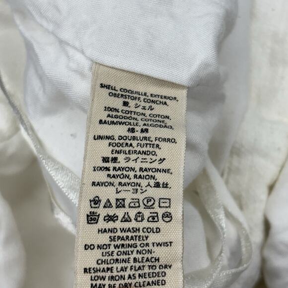 Free People On The Run Jumper Jumpsuit White Womens XS Boho Beach Bridal Flaws - Picture 11 of 12